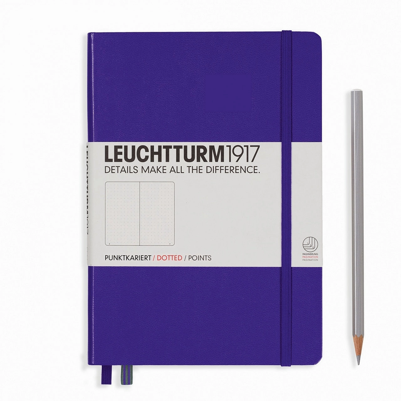 portable sleek Leuchtturm1917 Dotted A5 Size Notebooks