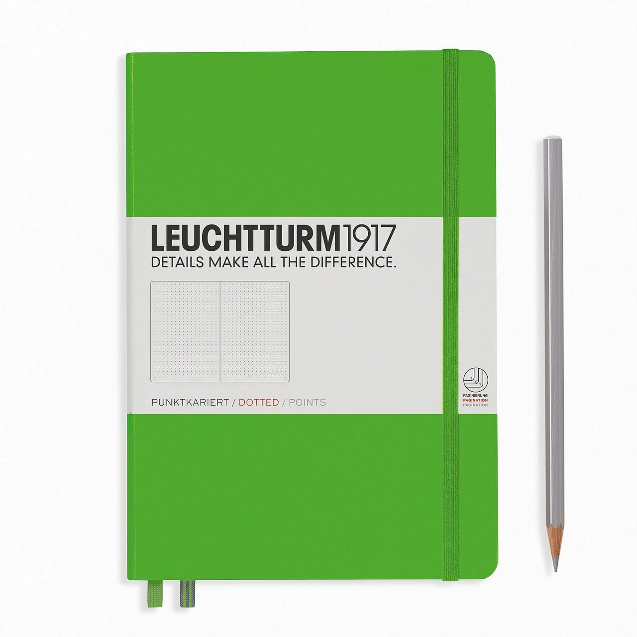 Leuchtturm1917 Dotted A5 Size Notebooks narrow