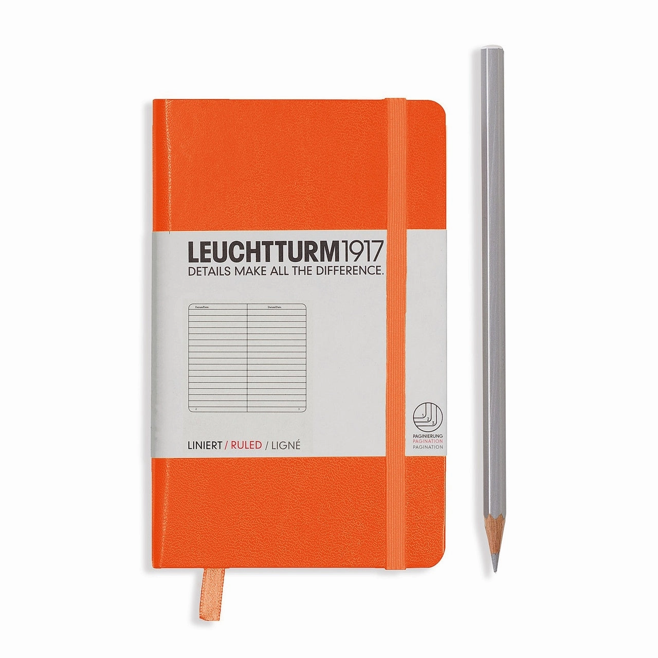 wooden Leuchtturm1917 Ruled A6 Pocket Size Notebooks
