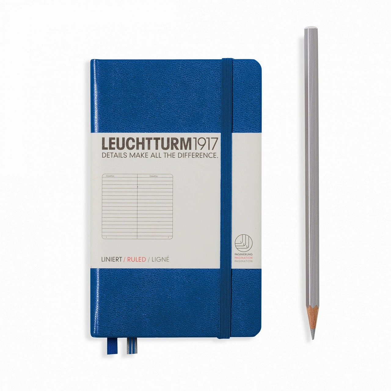 Leuchtturm1917 Ruled A6 Pocket Size Notebooks minimalist