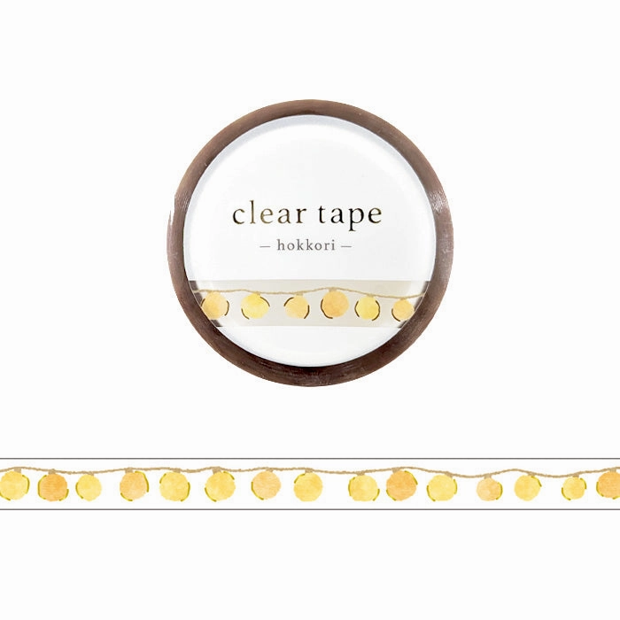 Light Bulb Pet Clear Tape valuable shiny