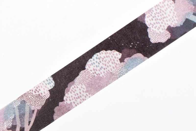 vegan Light Fragrant Forest Washi Tape Round Top Insomnia Design