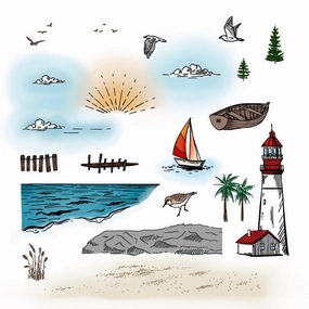 Light The Way - 6X6 Stamp Set wrapped