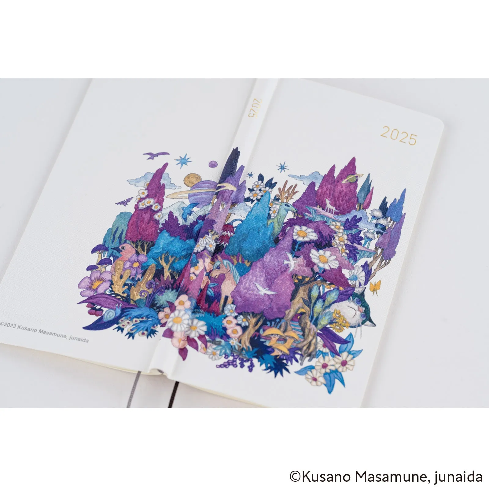flat Hobonichi 2025 Weeks Masamune Kusano X Junaida Through The Purple Night