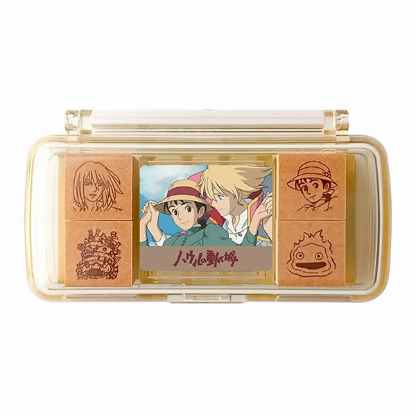 vegan Howl'S Moving Castle Mini Stamp