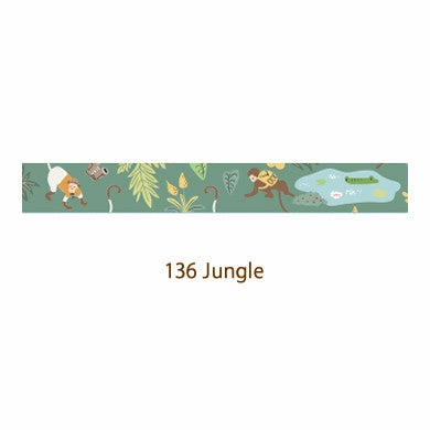 tiny Jungle Washi Tape