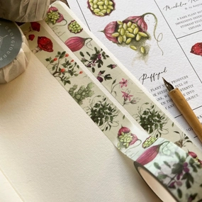 Magical Botanical Herbology Washi Tape leather