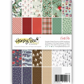 eco North Pole Paper Pad 6X8.5 - 24 Double-Sided Sheets