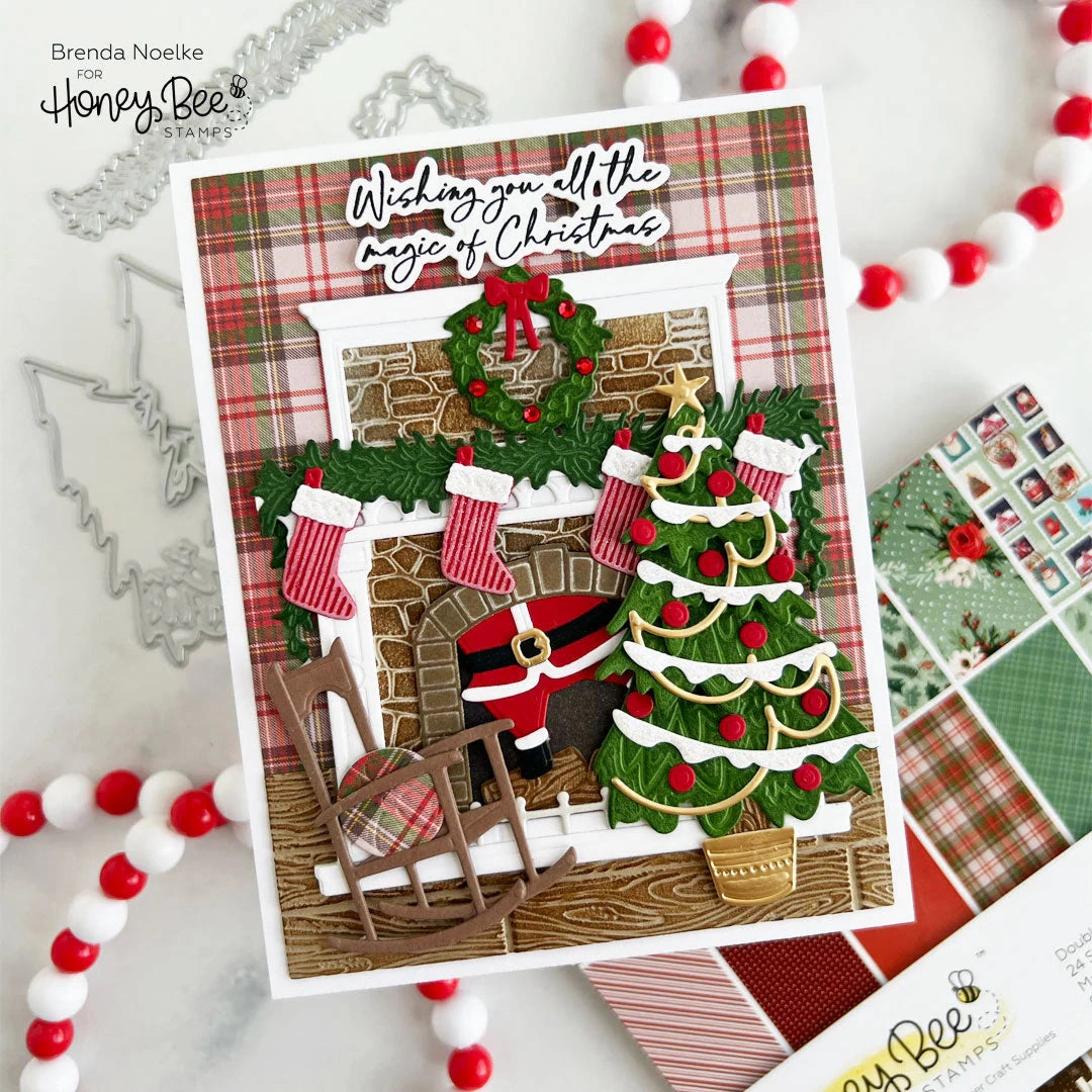 North Pole Paper Pad 6X8.5 - 24 Double-Sided Sheets collectible affordable