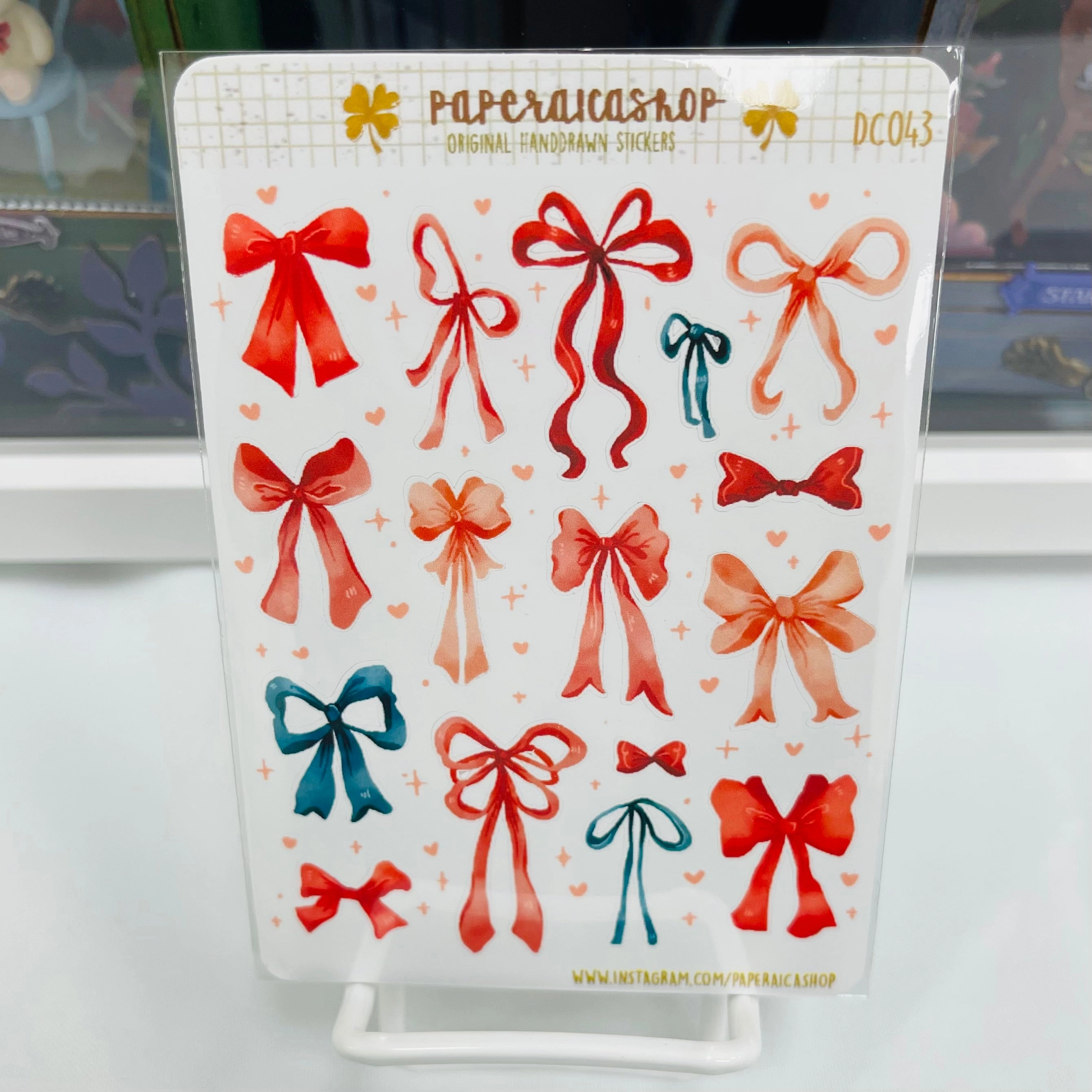 Paperaicashop Fairy Ribbon Planner Sticker heatproof square