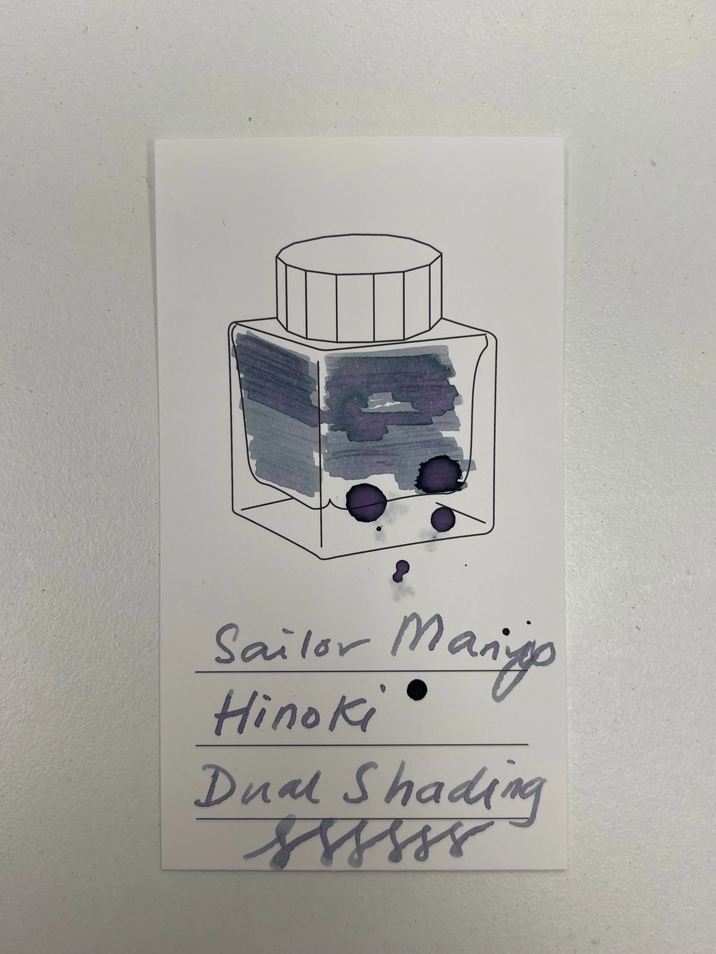 pastel Sailor Manyo Ink - Hinoki 50Ml