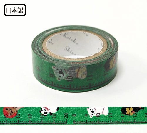 Time Schedule Animals Washi Tape ? Shinzi Katoh Design tiny