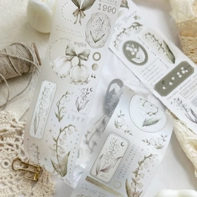 sealed refillable Lily Of The Valley Pet Tape Matte