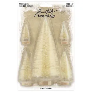 Tim Holtz Wood Land Trees plastic