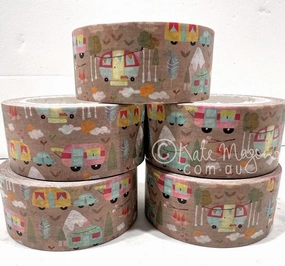 original paper Caravans Rv Washi Tape