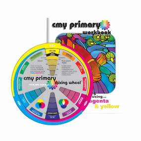 tall Cmy Primary Mixing Wheel And Color Workbook