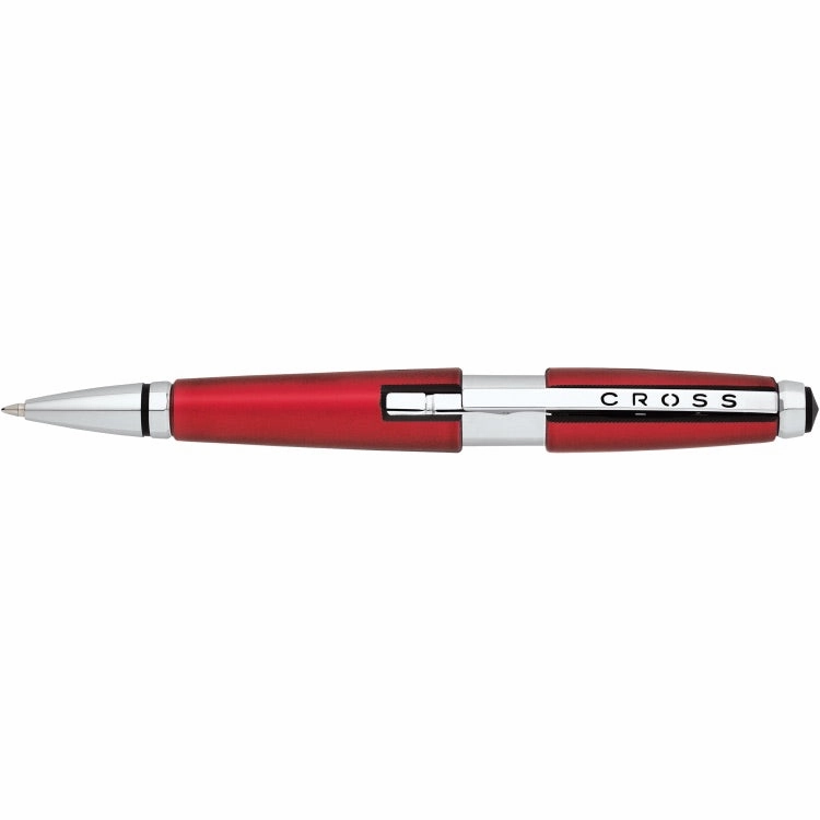 slim Cross Edge Formula Red Rollerball Pen