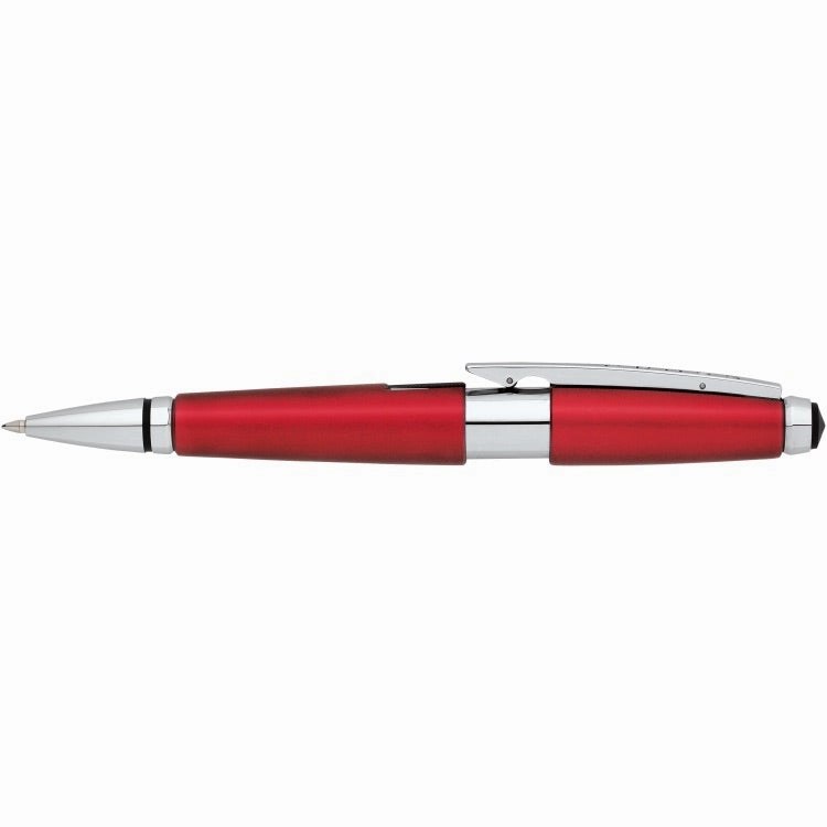 rugged nonslip Cross Edge Formula Red Rollerball Pen
