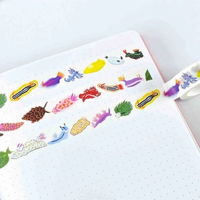soft Nudibranchs Washi Tape