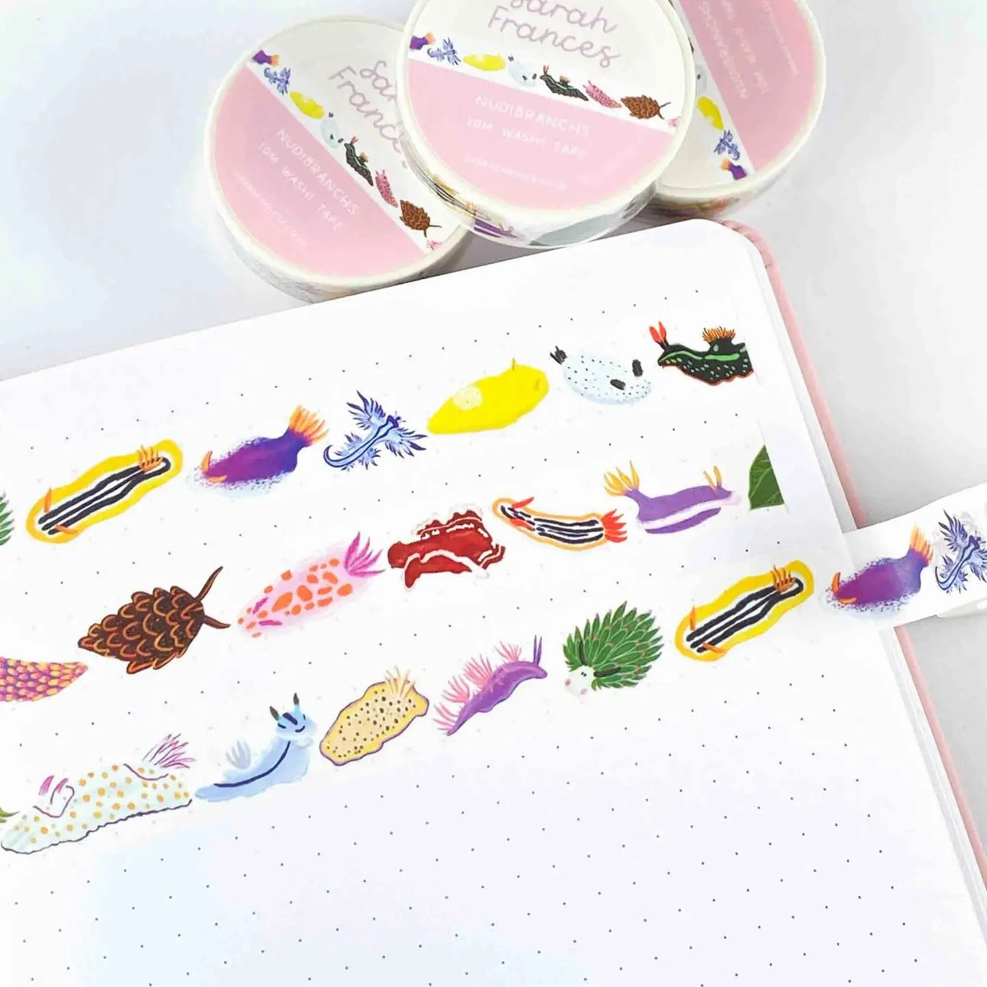 Nudibranchs Washi Tape loose