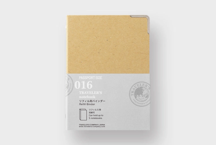 pack portable Traveler'S Notebook Passport Size Storage Binder