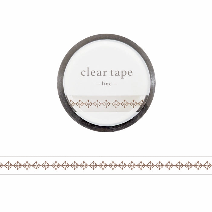 Line Chain Pet Clear Tape plastic narrow