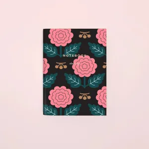 synthetic locking Clap Clap Retro Pocket Notebook - Blank