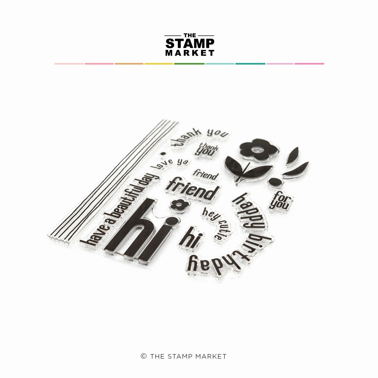 Fun & Floraly Stamp Set superior