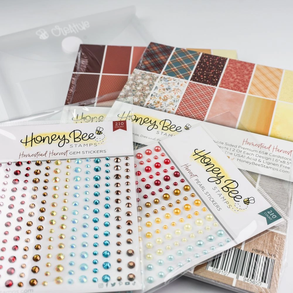 Heartfelt Harvest Paper Pad And Sticker Bundle luxury