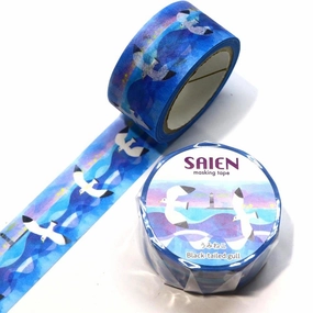 Seagull Japanese Washi Tape Saien retro