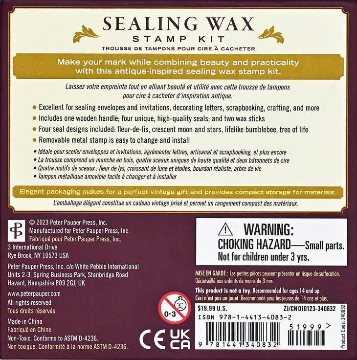 Sealing Wax Stamp Kit affordable vegan