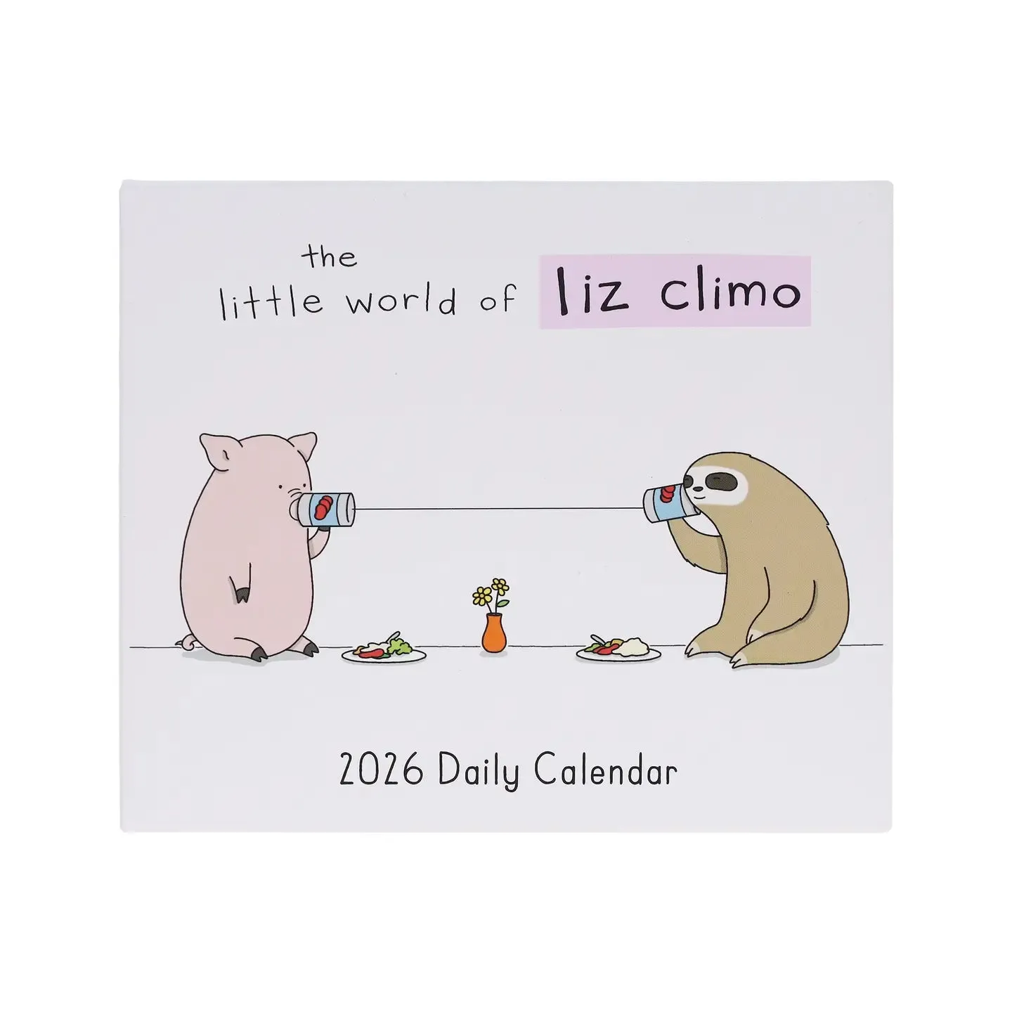 washable elegant Little World Of Liz Climo 2026 Daily Calendar