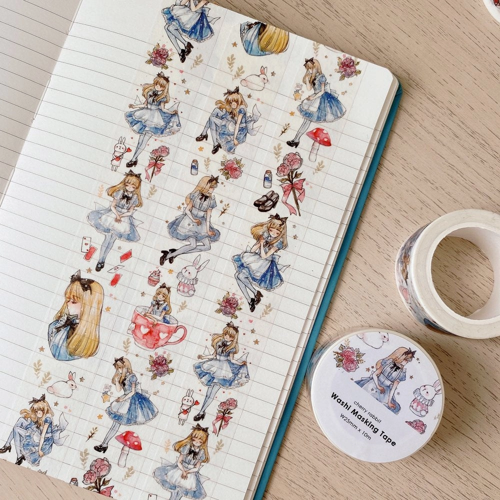 Little Alice Washi Tape wooden popular