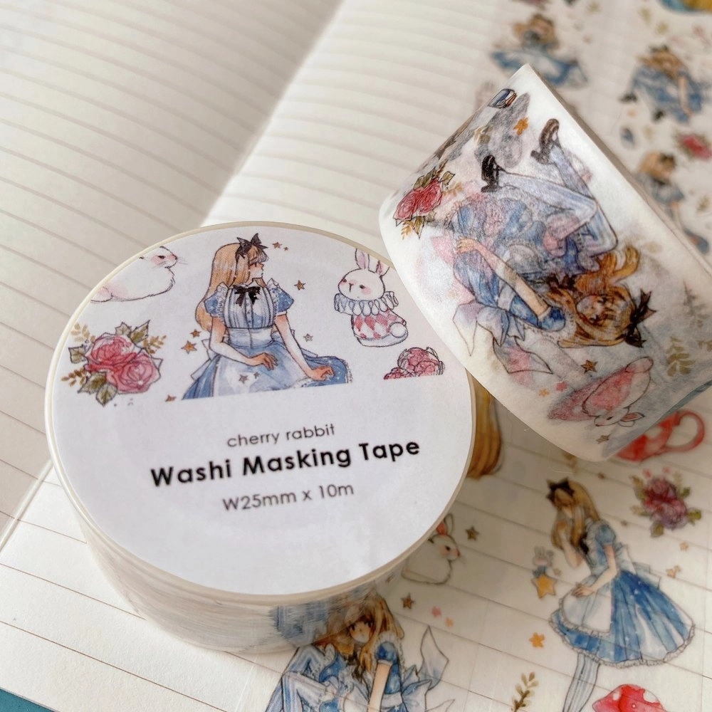 Little Alice Washi Tape plastic new