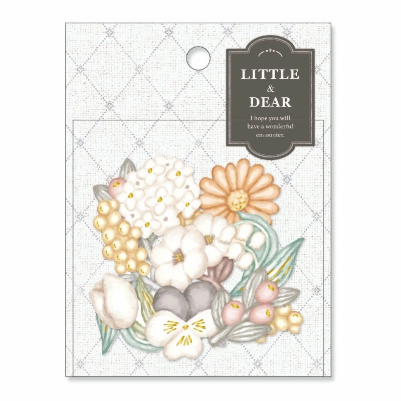 Little And Dear Flake Sticker - Flower popular