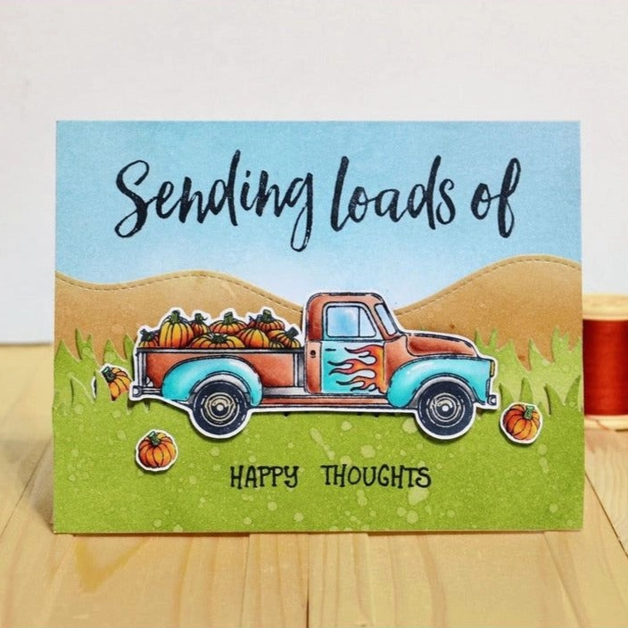 soft Little Pickup - 4X6 Stamp Set