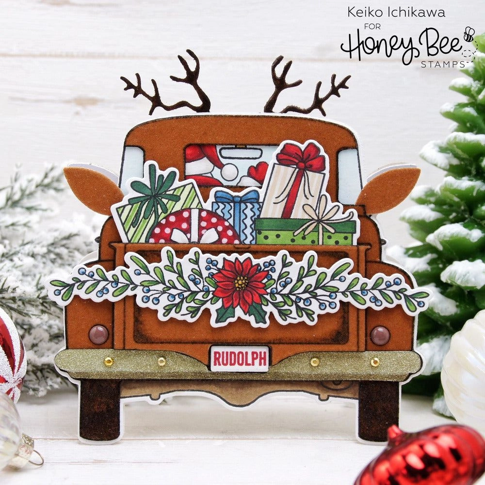 wrapped plastic Loads Of Holiday Cheer - 6X8 Stamp Set