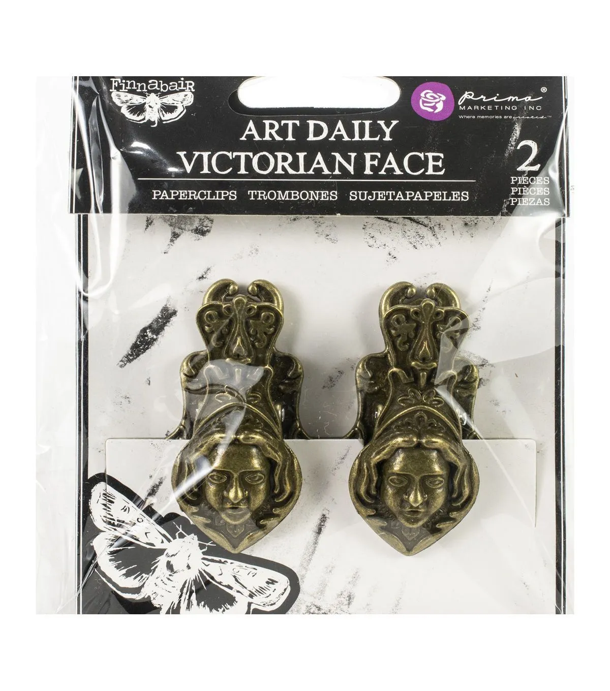paper Finnabair Art Daily - Victorian Face