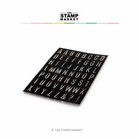 Alpha Cuts  Bold Stamp tiny
