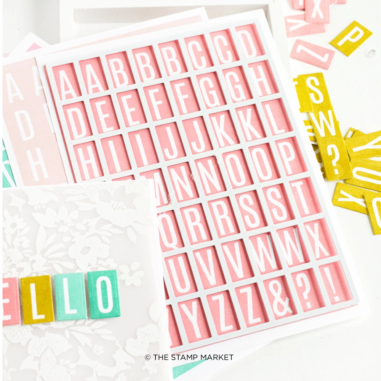 Alpha Cuts  Bold Stamp limited gift