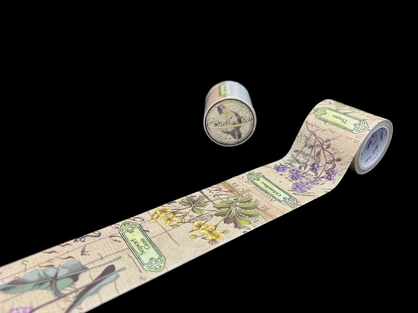 durable ergonomic Apothecary Flower Washi Tape