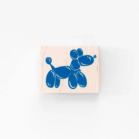 Balloon Dog Stamp wrapped