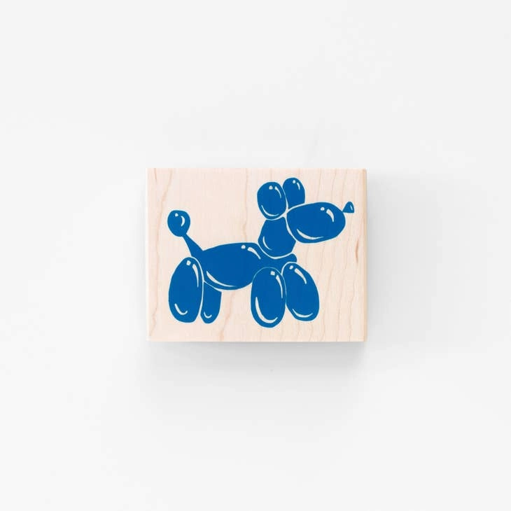 Balloon Dog Stamp wrapped