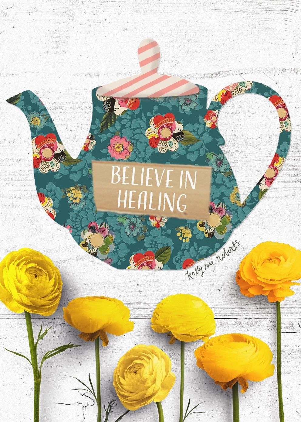 Believe In Healing Vinyl Sticker valuable collectible