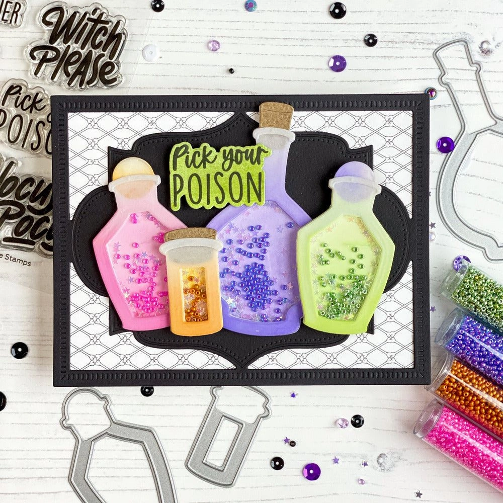 Hocus Pocus - 4X6 Stamp Set neutral soft