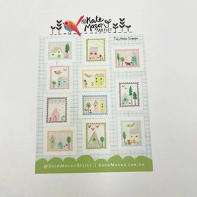 solid essential Kate Mason Sticker Sheet - Tiny House Stamps