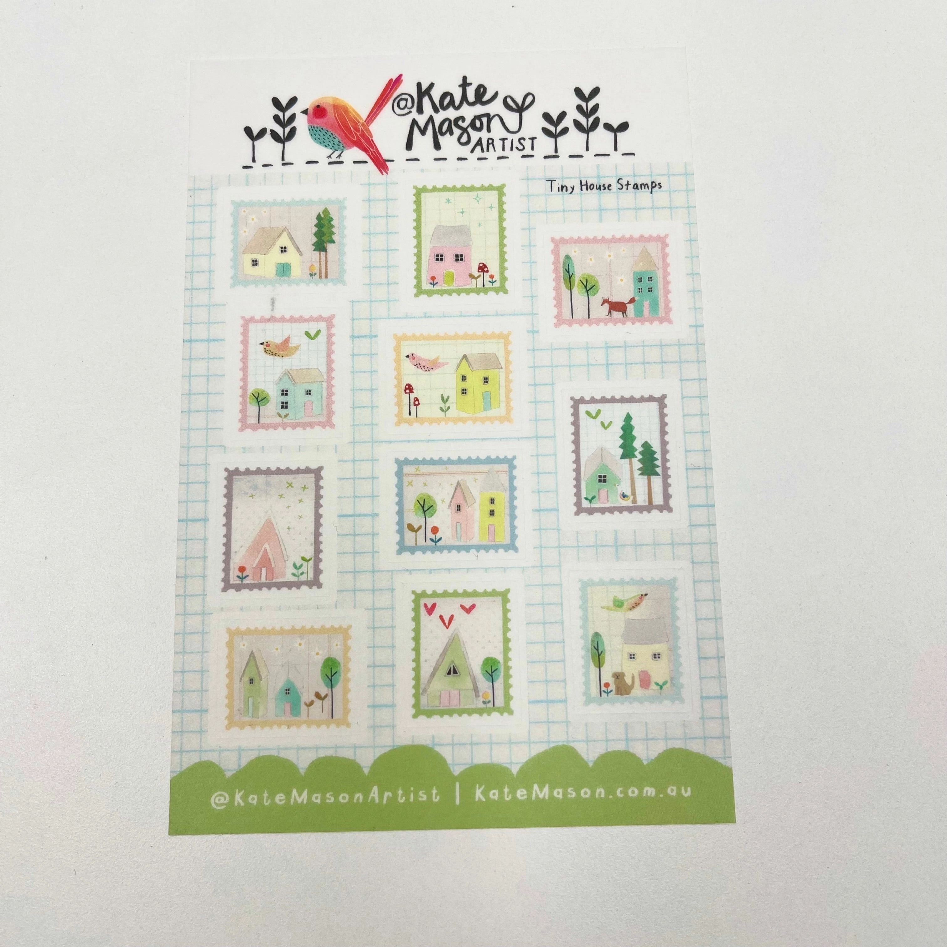 solid essential Kate Mason Sticker Sheet - Tiny House Stamps