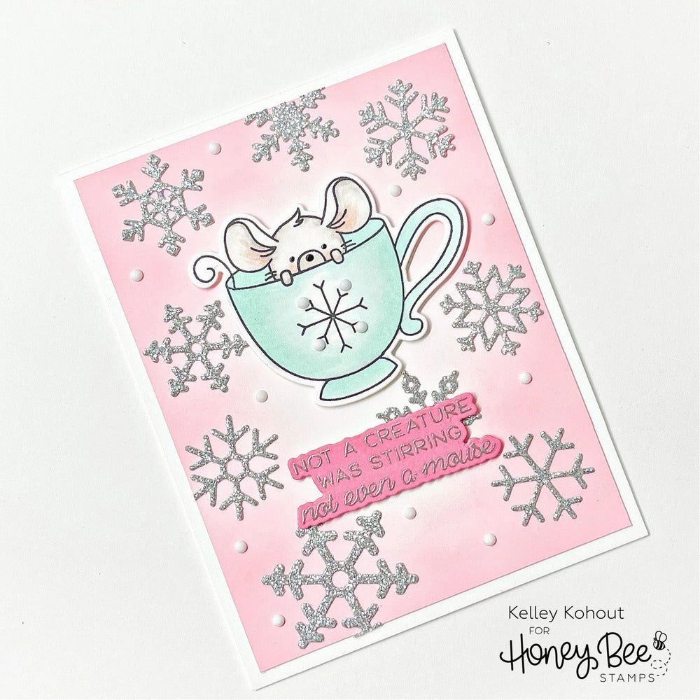 gift waterproof Merry Christmouse - 4X5 Stamp Set