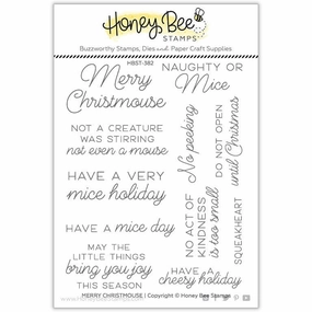Merry Christmouse - 4X5 Stamp Set gift