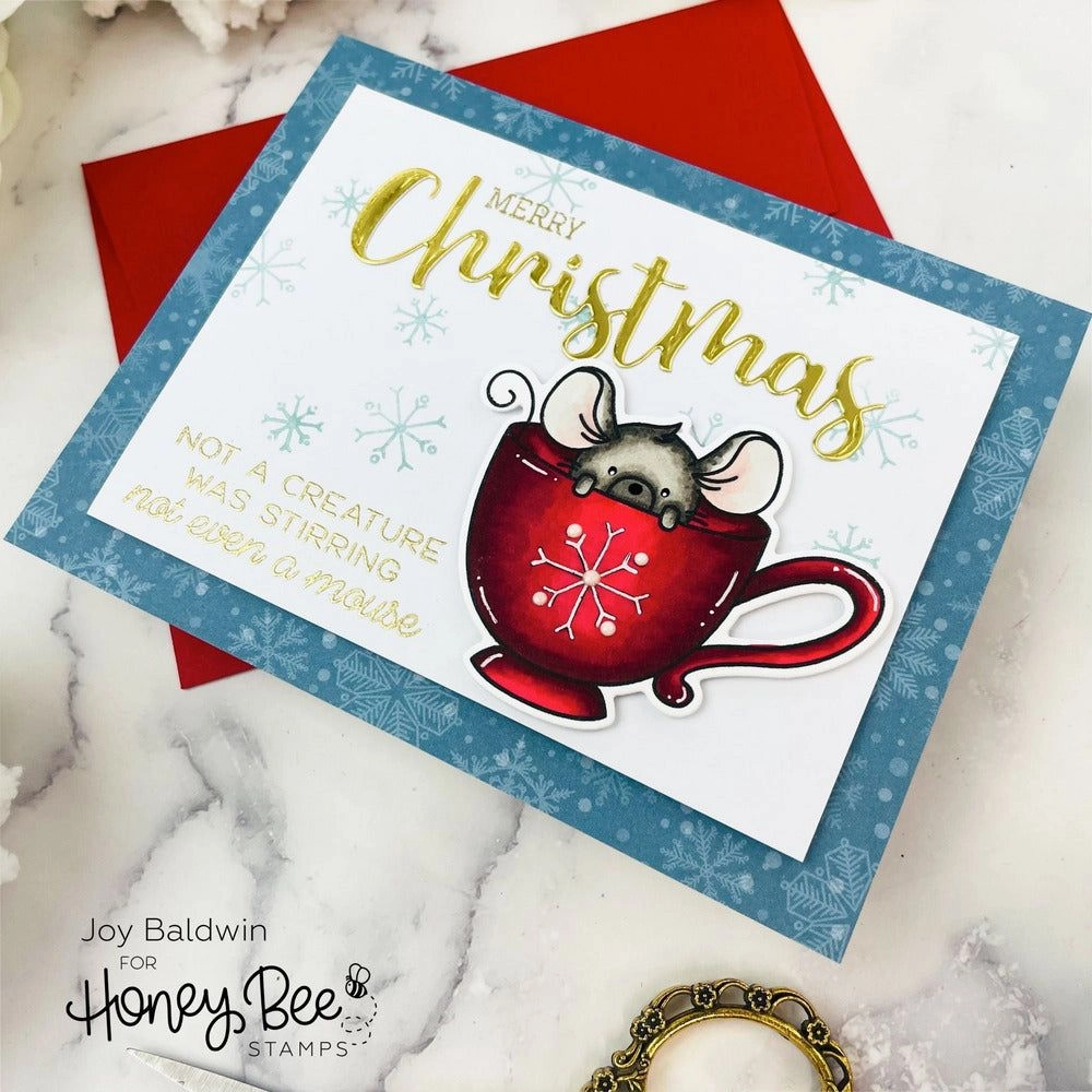 Merry Christmouse - 4X5 Stamp Set refined